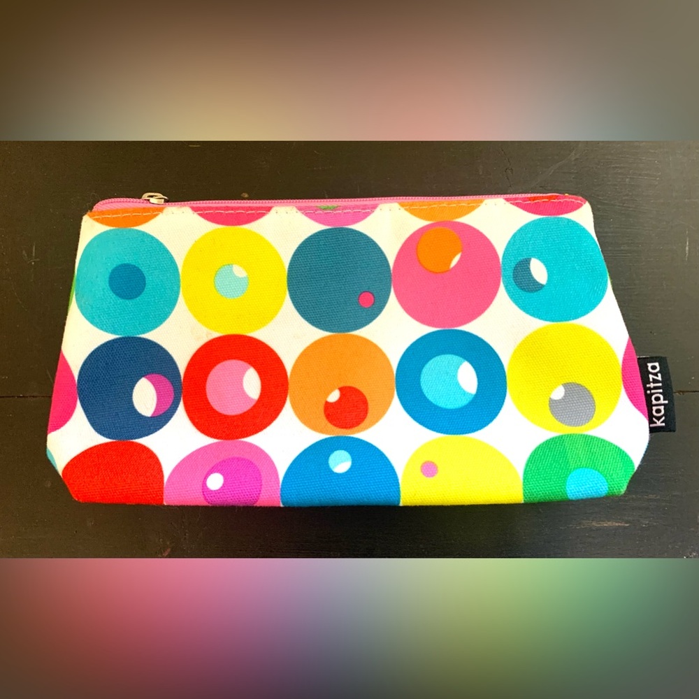 Clinique x Kapitza cosmetic bag